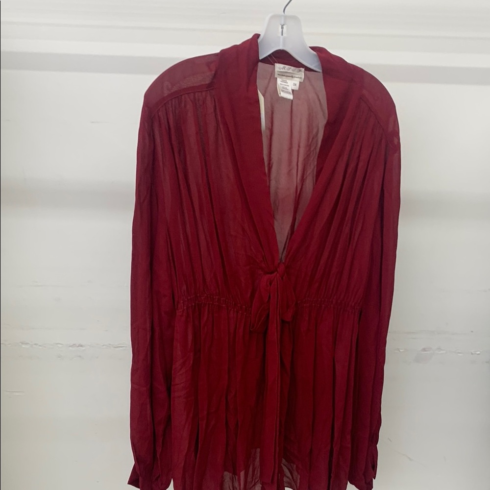 Elegant Red Women's Top